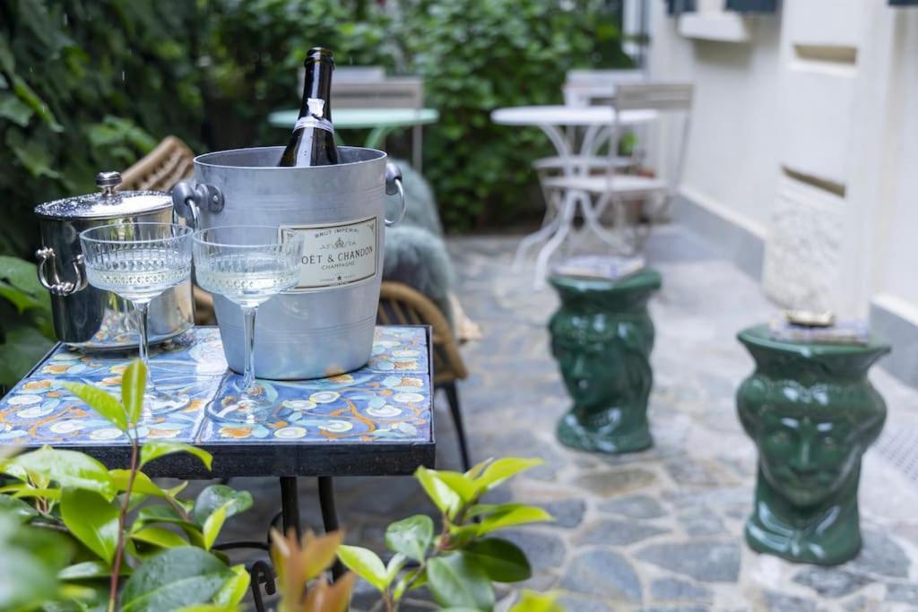 Luxury Bohemian Suite With Private Garden In Milán Exteriér fotografie
