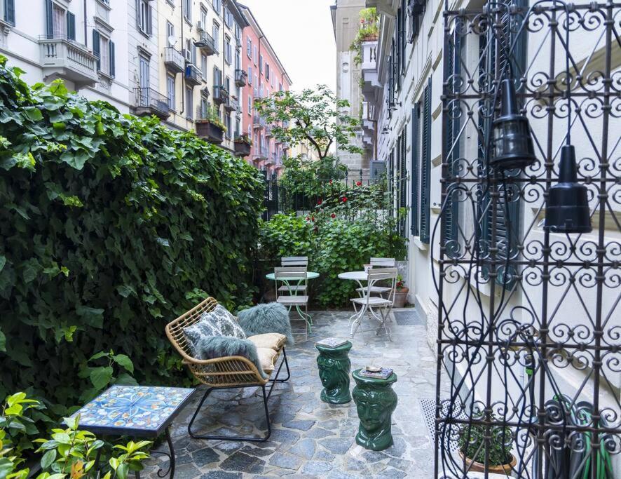 Luxury Bohemian Suite With Private Garden In Milán Exteriér fotografie
